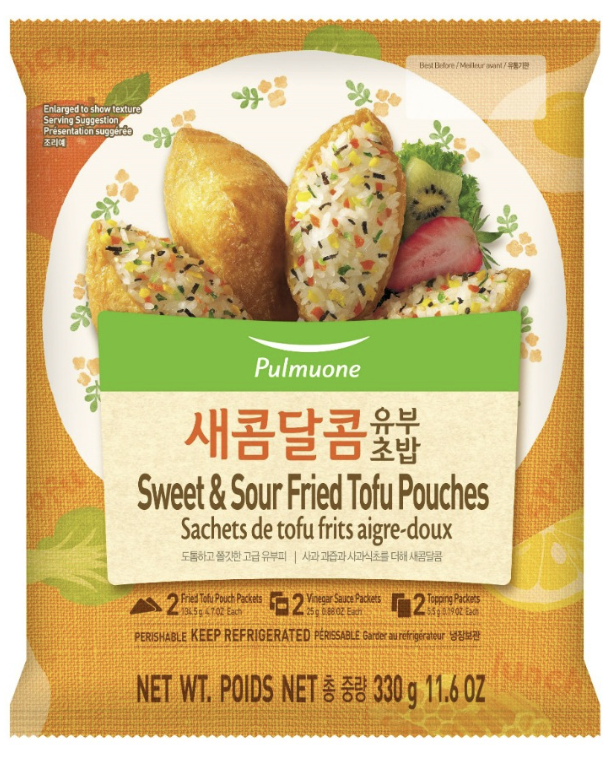 Pulmuone Sweet & Sour Fried Tofu Pouches - 11.6 oz