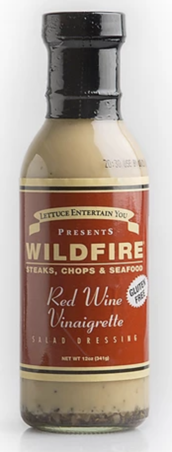 Wildfire Gluten Free Salad Dressing, Red Wine Vinaigrette - 12 Oz