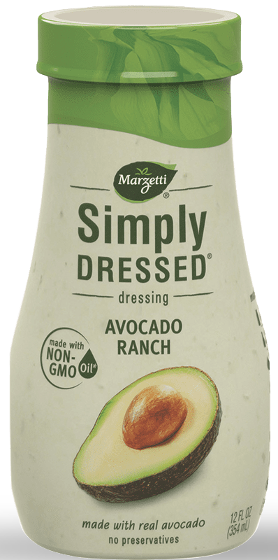Marzetti  Simple Dressed Refrigerated Salad Dressing, Avocado Ranch - 12 Fl Oz