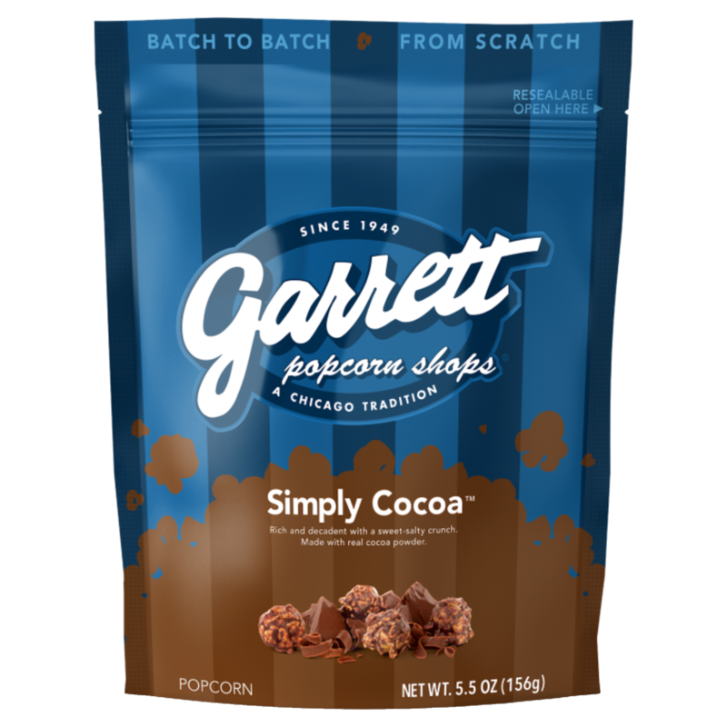 Garrett Popcorn Shops Simple Cocoa Popcorn - 5.5 Oz