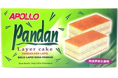 Apollo Pandan Layer Cake - 5.07 Oz