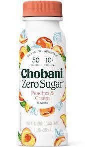 Chobani Zero Sugar Peach Yogurt Drink - 7 Fl Oz