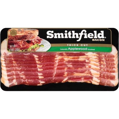 Smithfield Thick Cut Applewood Smoked Bacon - 16 oz
