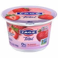 Fage Total 0% Milkfat Strawberry Greek Yogurt - 5.3 Oz