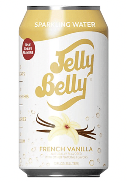 Jelly Belly French Vanilla Sparkling Water - 12 Fl Oz