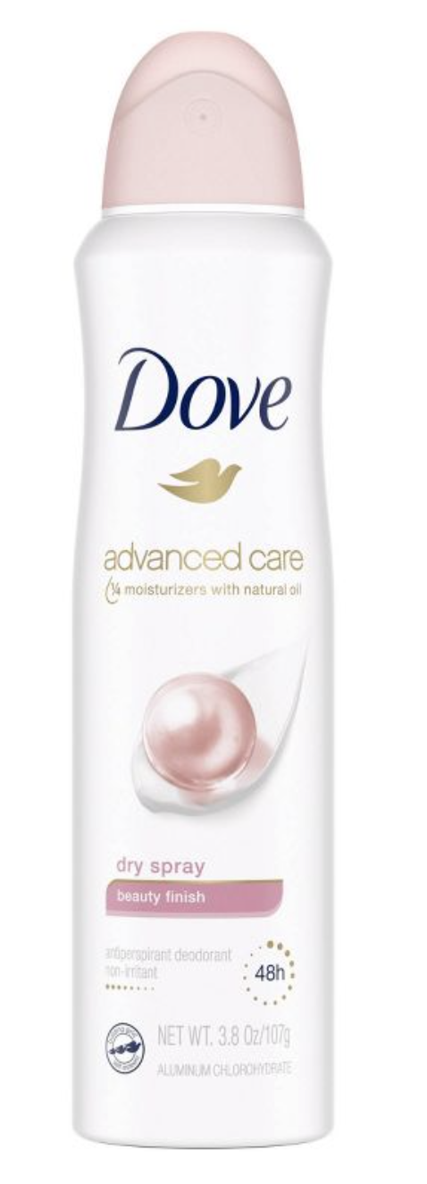 Dove Advanced Care Dry Spray Beauty Finish Antiperspirant Deodorant - 3.8 Oz