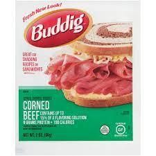 Buddig Original Corned Beef - 2 oz