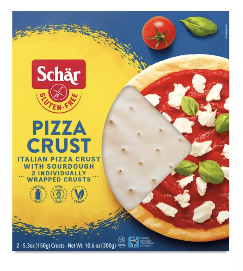 Schar Gluten Free Pizza Crust Sourdough Italian Pizza Crust 2 Packs - 10.6 Oz