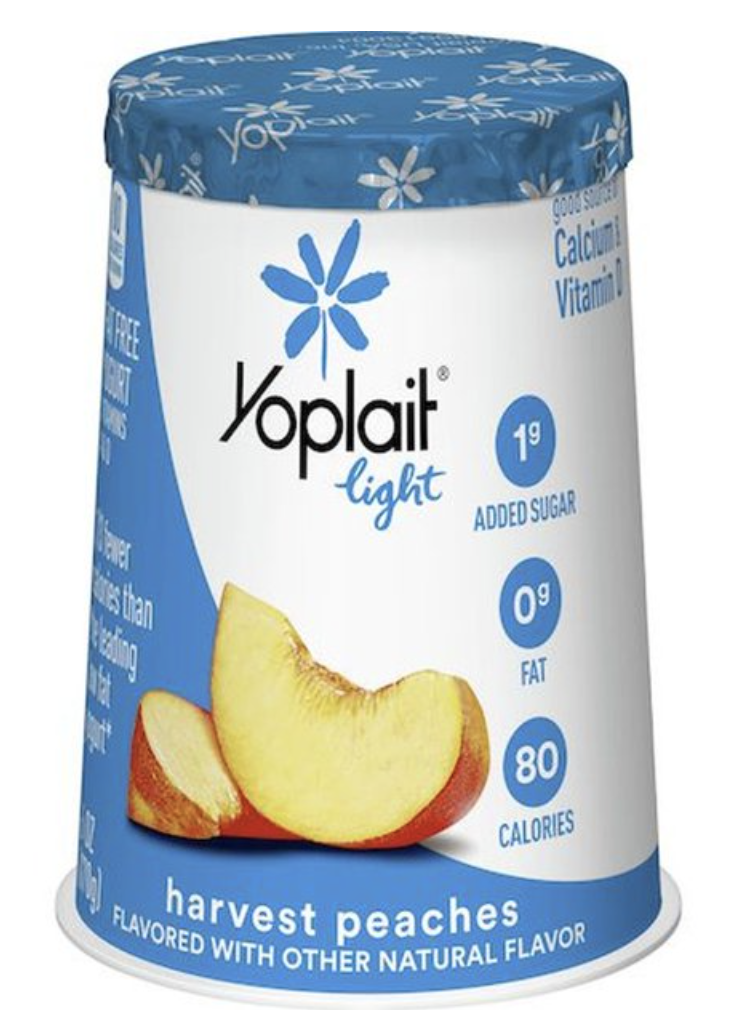 Yoplait Light Yogurt, Harvest Peach - 6 Oz