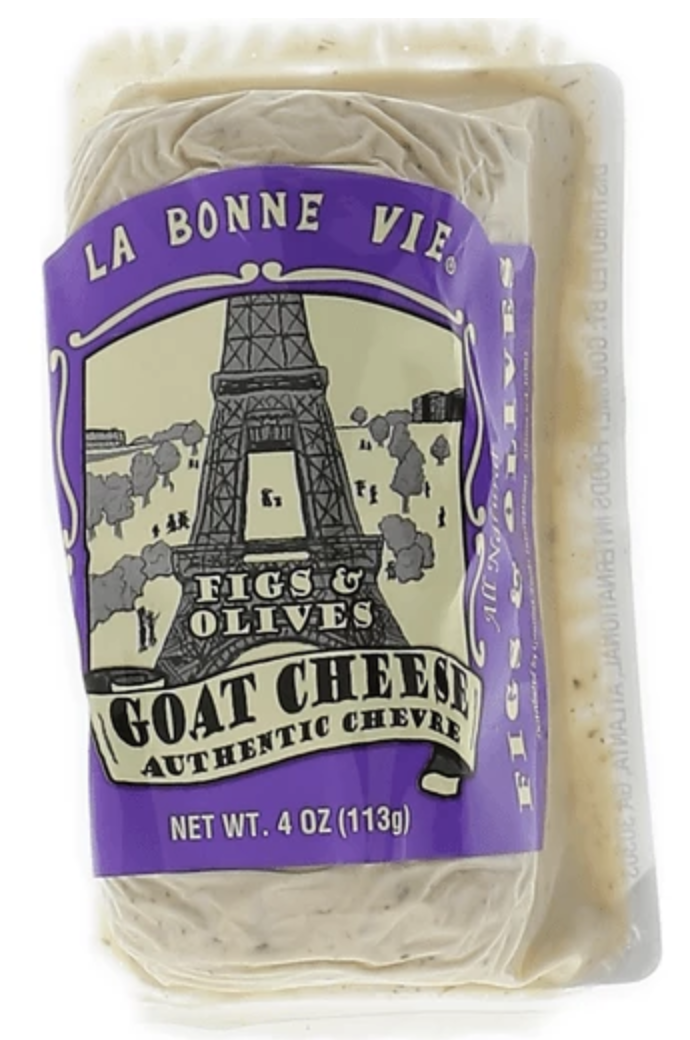 La Bonne Vie Figs & Olive Goat Cheese - 4 oz