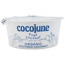 Cocojune Organic Probiotic Coconut Milk Yogurt, Pure Coconut - 4 Oz