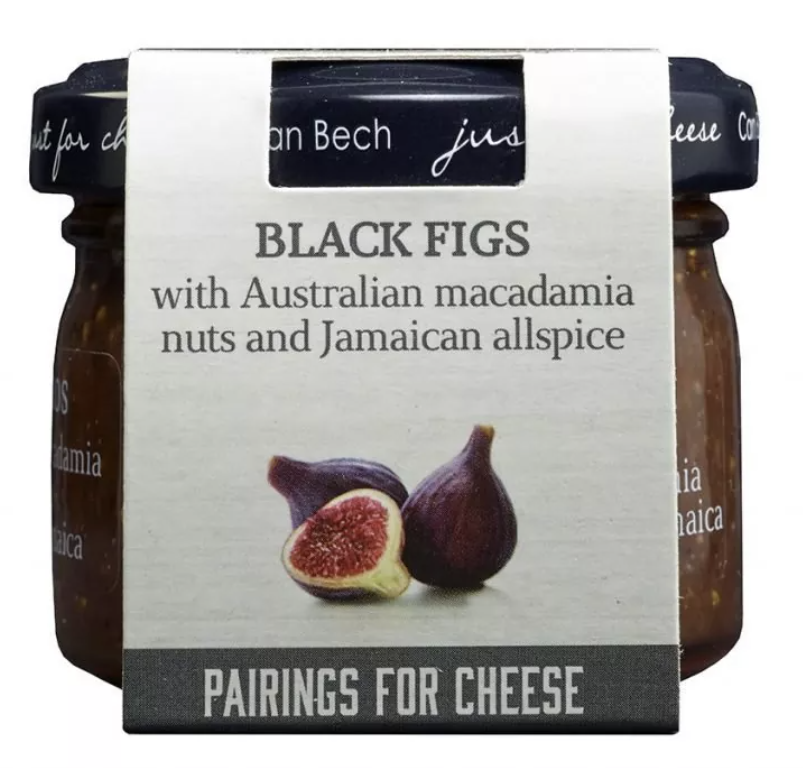 Can Bech Just For Cheese Black Figs- 2.47 Oz
