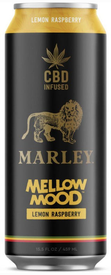 Marley CBD-Infused Tea 25mg CBD, Lemon Raspberry - 16 Fl Oz