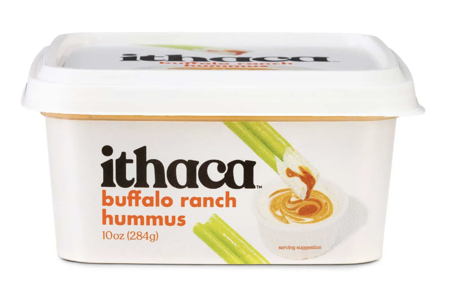 Ithaca Buffalo Ranch Hummus - 10 Oz