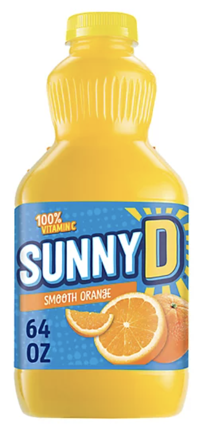 SUNNYD Smooth Orange Juice Drink - 64 Fl Oz