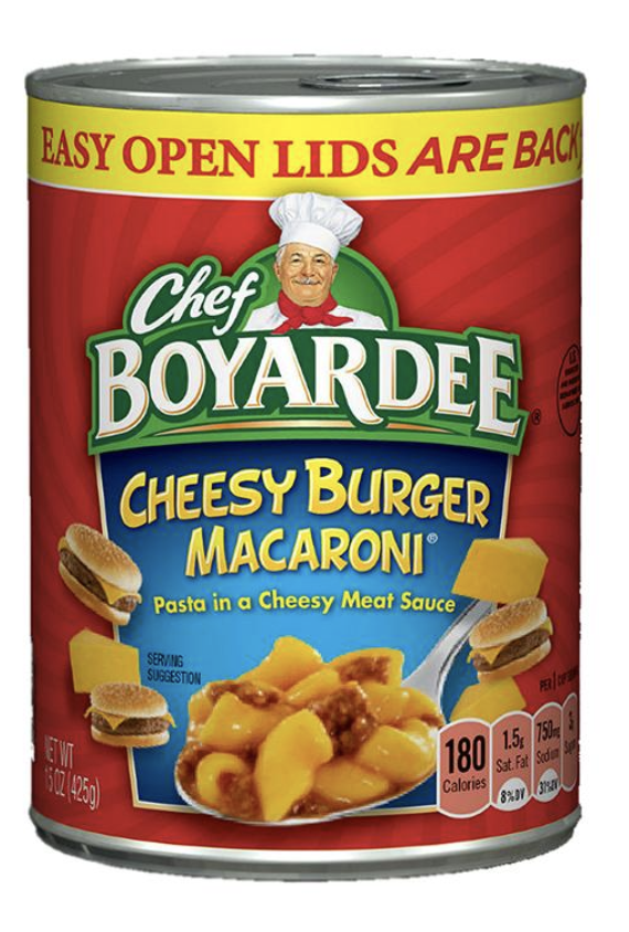 Chef Boyardee Cheesy Burger Macaroni - 15 Oz