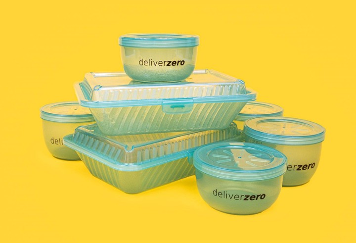 Use DeliverZero containers, please