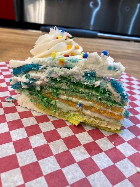 Dessert of the Month... Rainbow cake