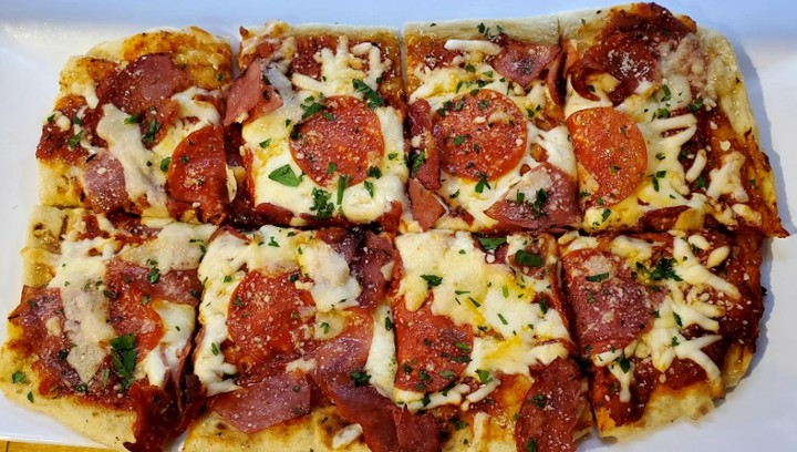 Meat Trio Flatbread