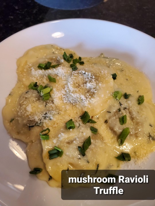 Mushroom Truffle Ravioli