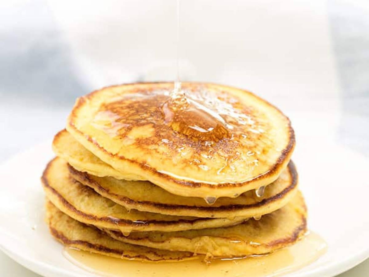 Plain Golden Pancakes (3)