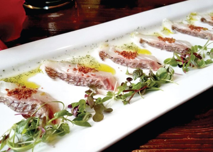 Black Snapper Carpaccio