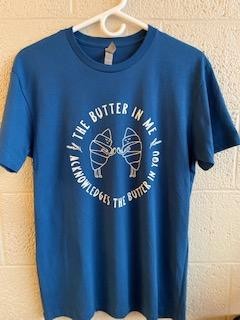 Blue "The Butter in Me" Tee