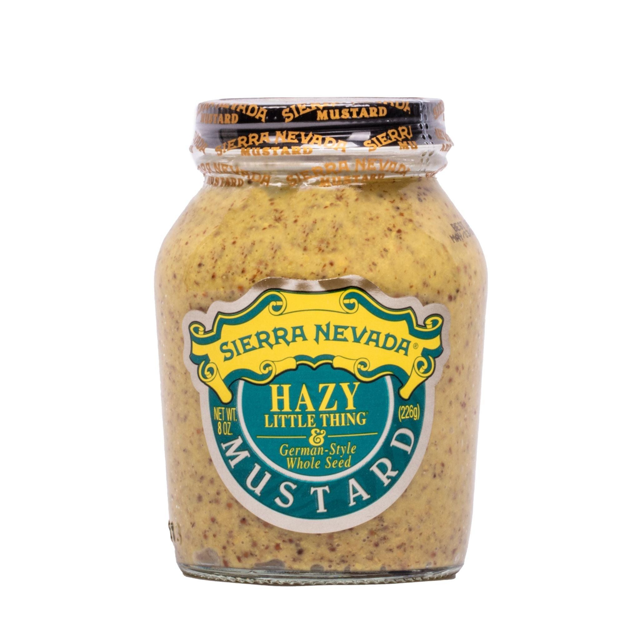 Jar Hazy Mustard - Hazy & German-Style Whole Seed