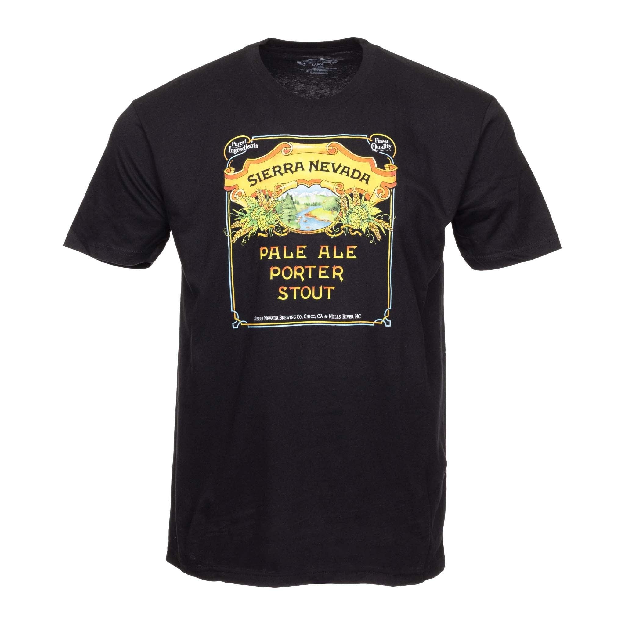 Pale-Porter-Stout T-Shirt Black - XL