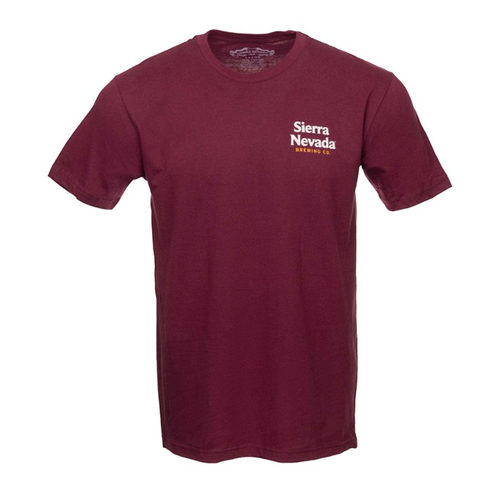 Trail Maroon T-Shirt - M