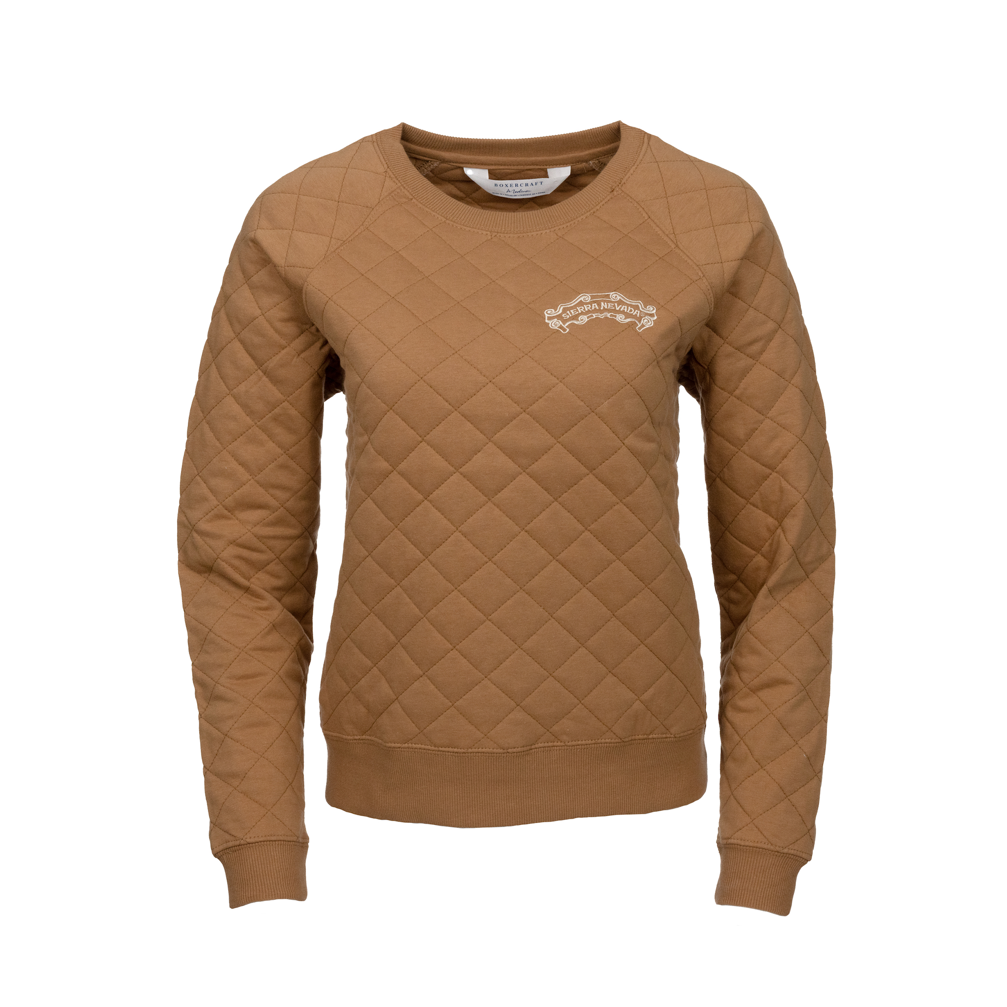 Women's Quilted Crewneck - XS
