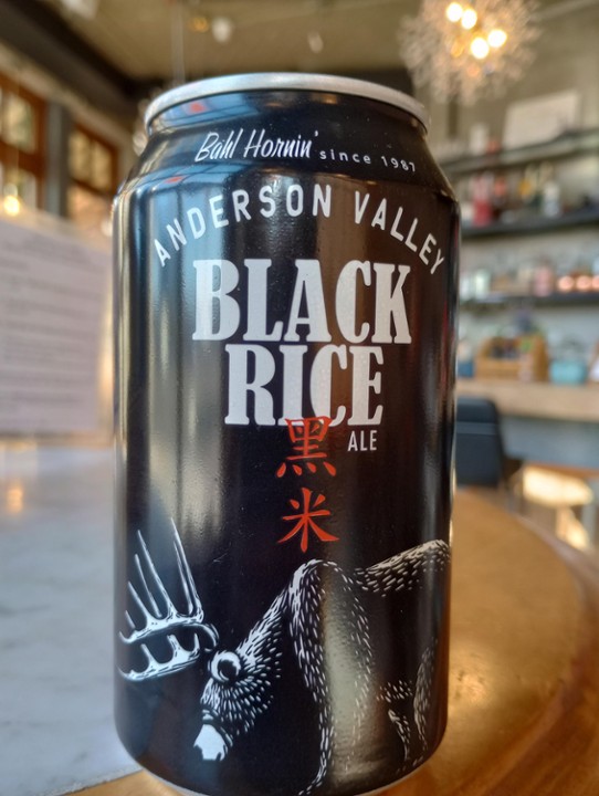 Anderson Valley  Black Rice Ale