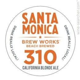 DRAFT - "-Santa Monica Breworks California Blonde Ale 310-"-"