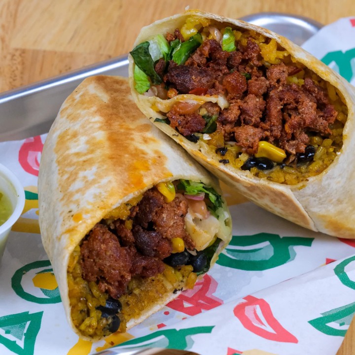 Ground Beef Burrito