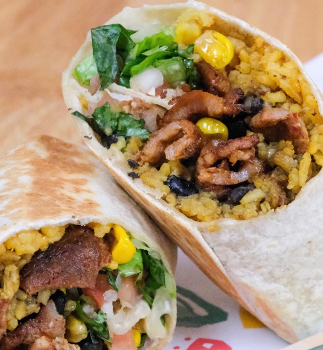 Citrus Grilled Pork Burrito