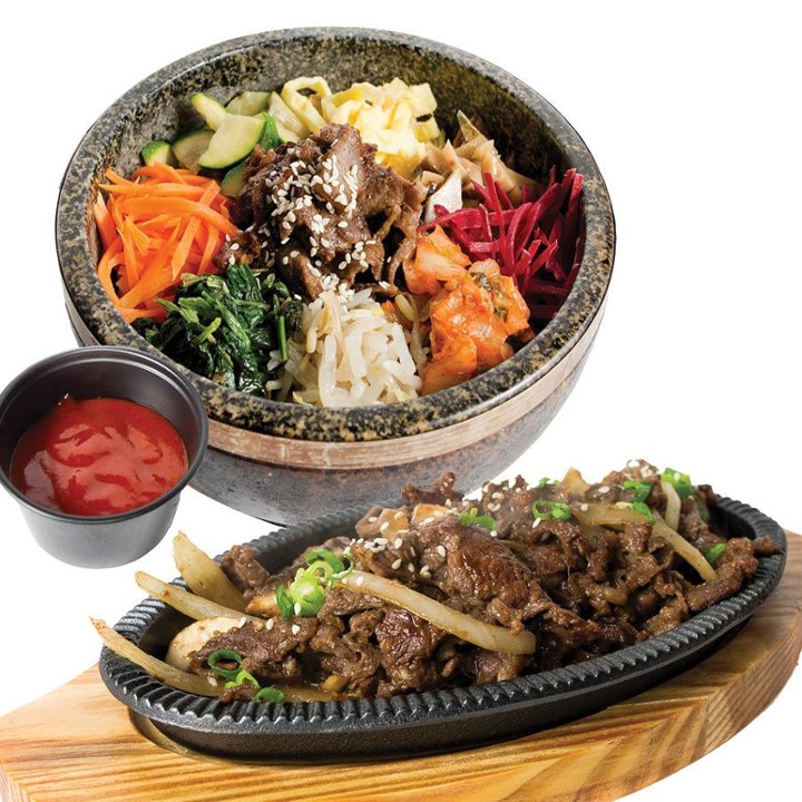 Beef Bulgogi + Bibimbap 불고기 비빔밥