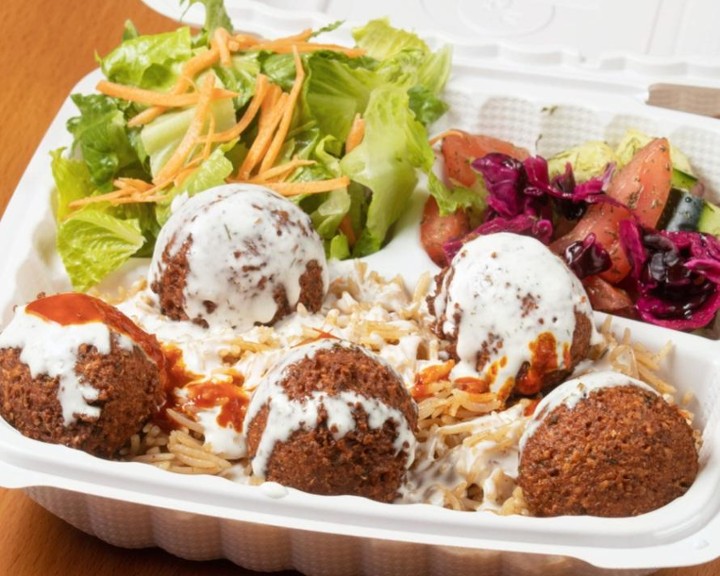 FALAFEL OVER RICE