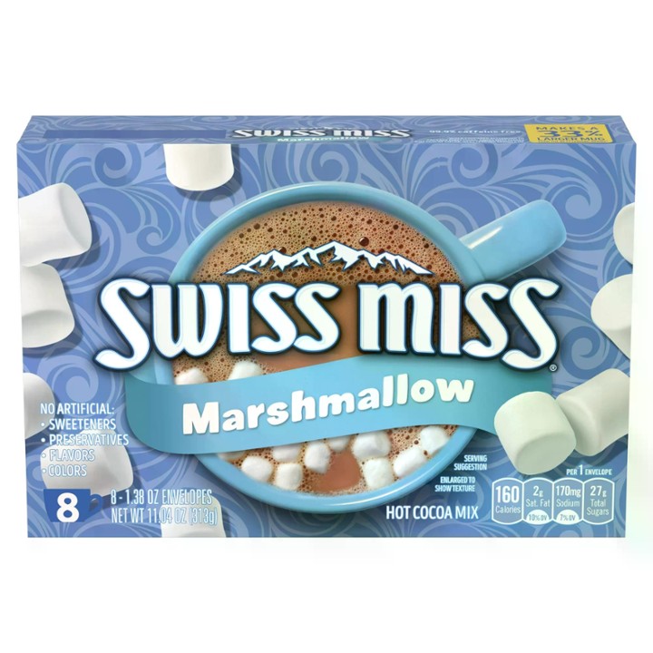 Swiss Miss Hot Chocolate w/Miniature Marshmallows
