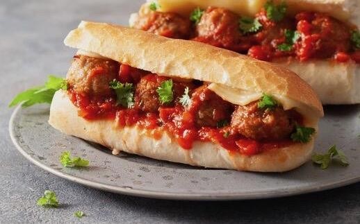 Turkey Meatball Subs