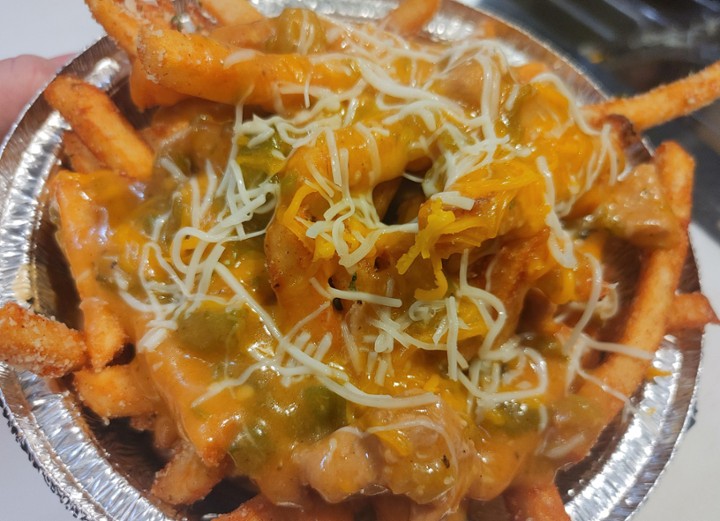 Pork Green Chili Fries