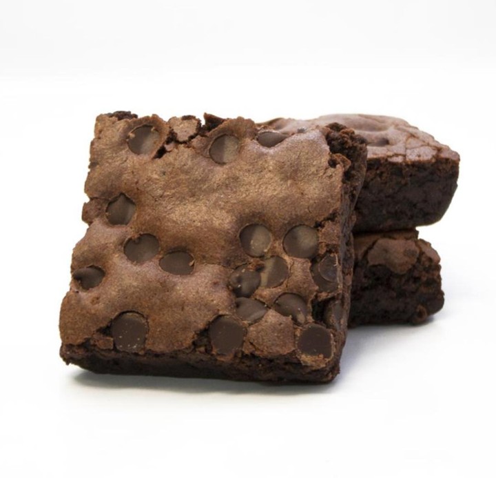 Gluten Free Chocolate Chip  Brownie