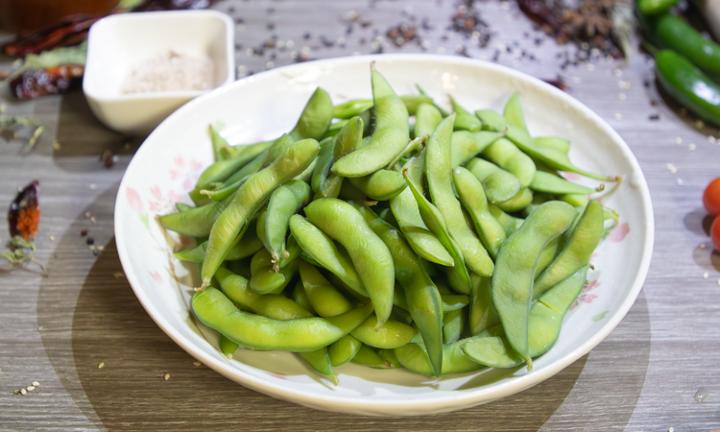 Edamame with Smoked Salt