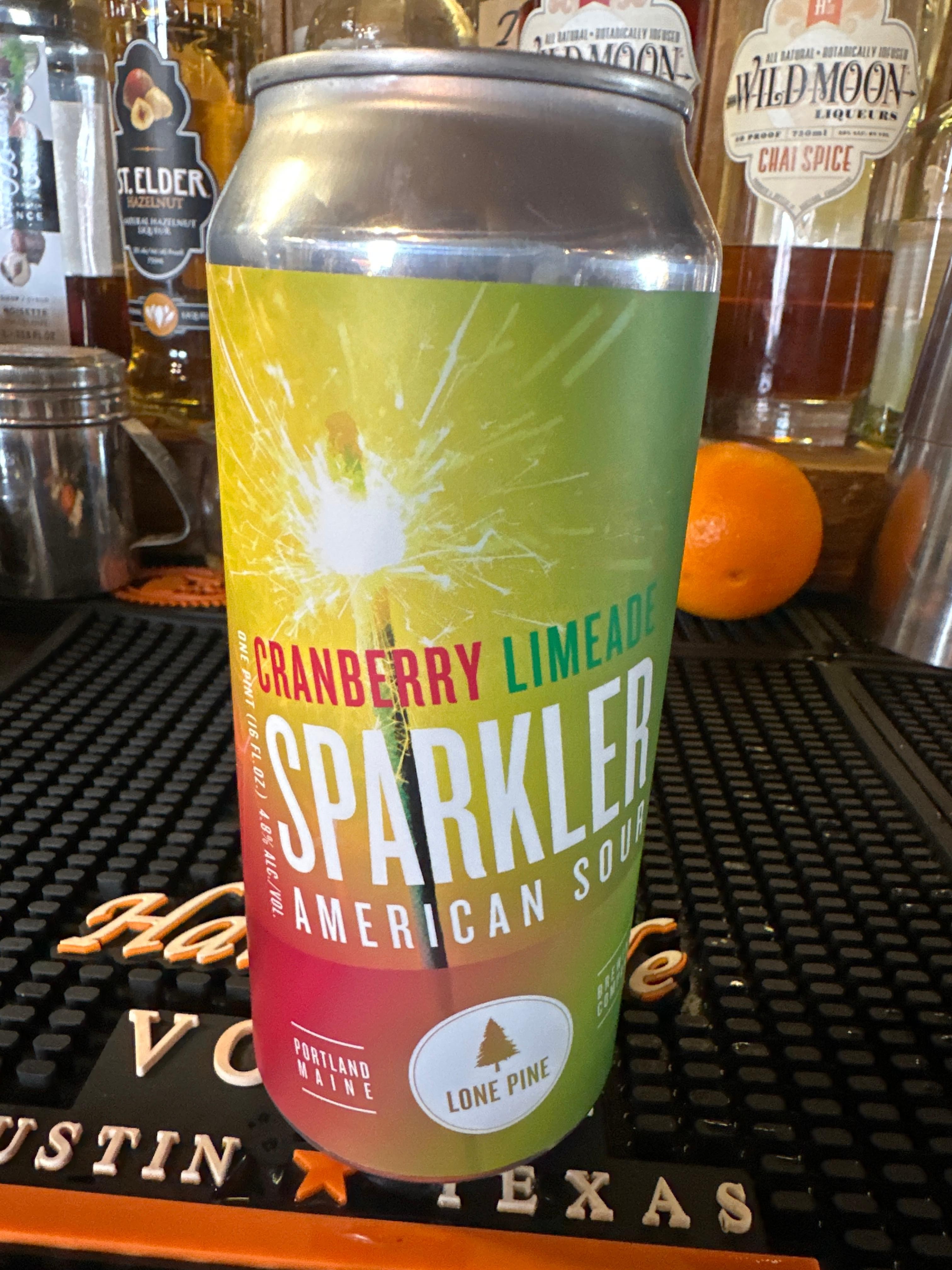 Cranberry Limeade Sparkler - Lone Pine