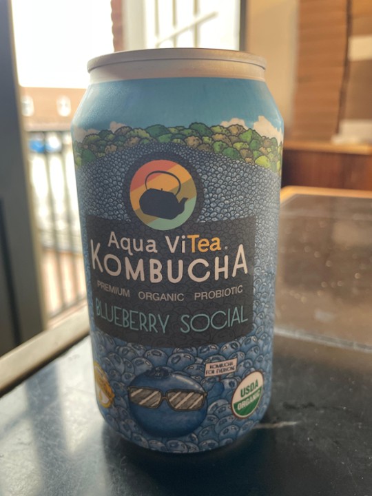Aqua ViTea Kombucha - Blueberry Social