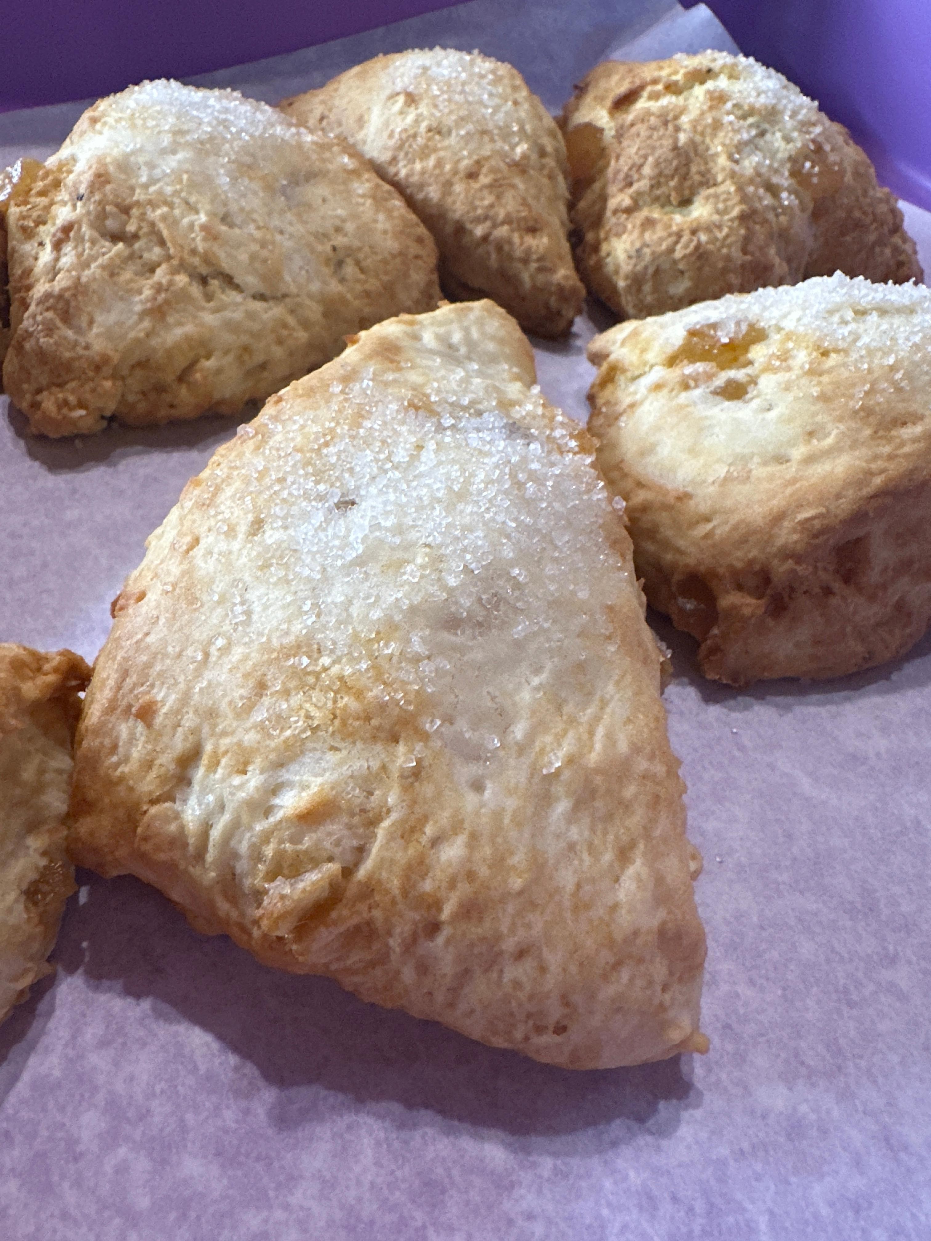Coconut Ginger Scone