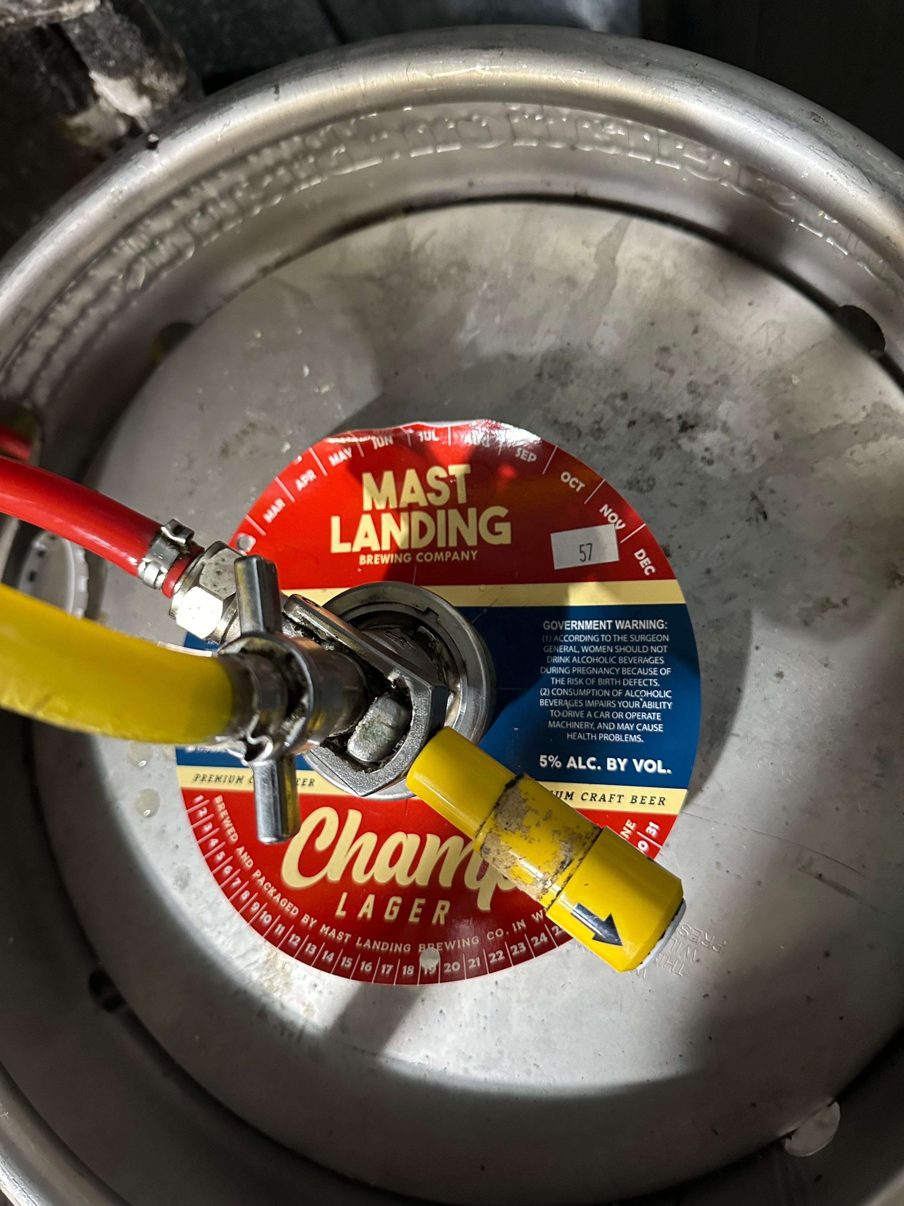 Champ Lager - Mast Landing Brewing Company