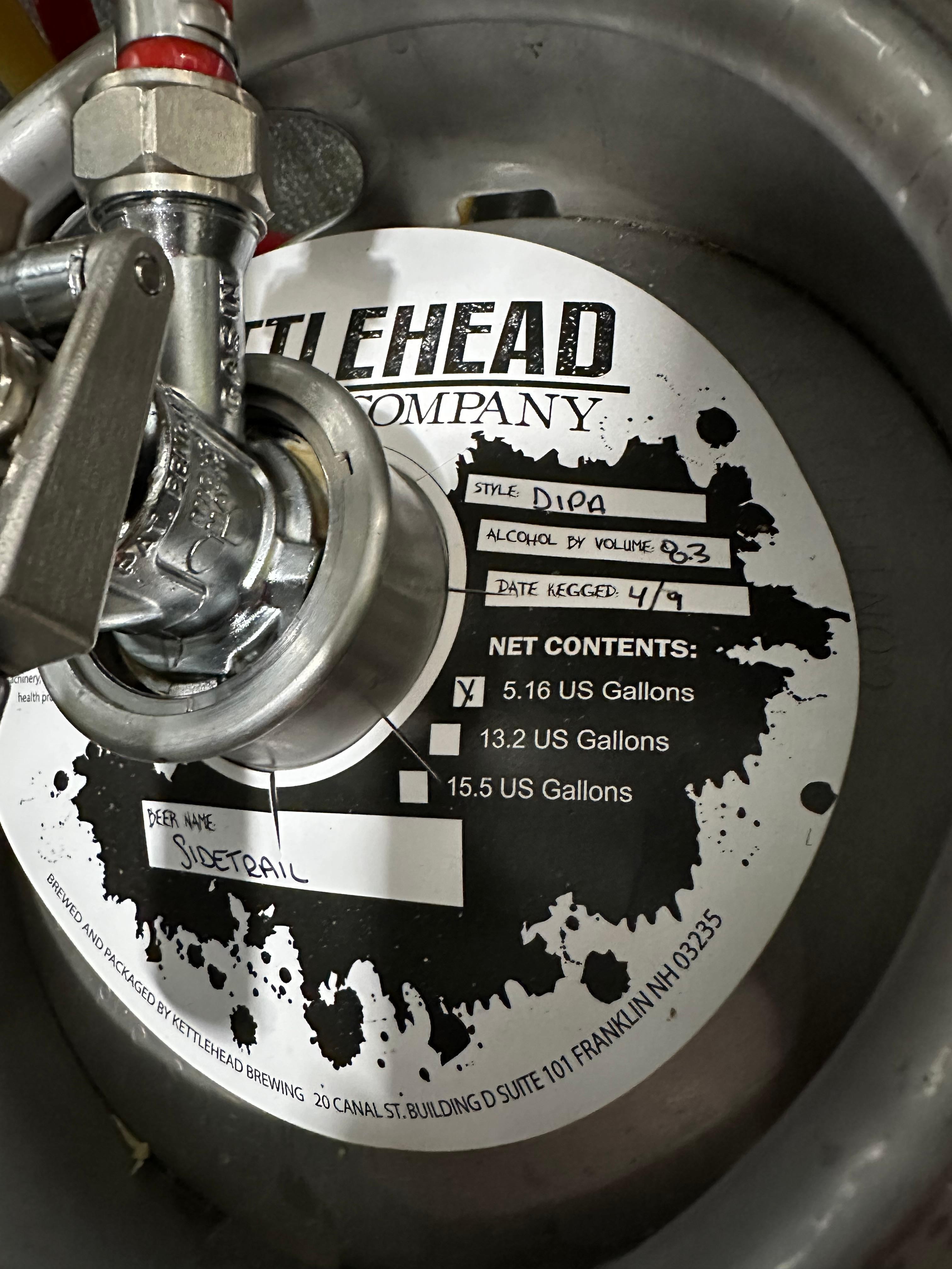 Sidetrail DIPA - Kettlehead  Brewing Company