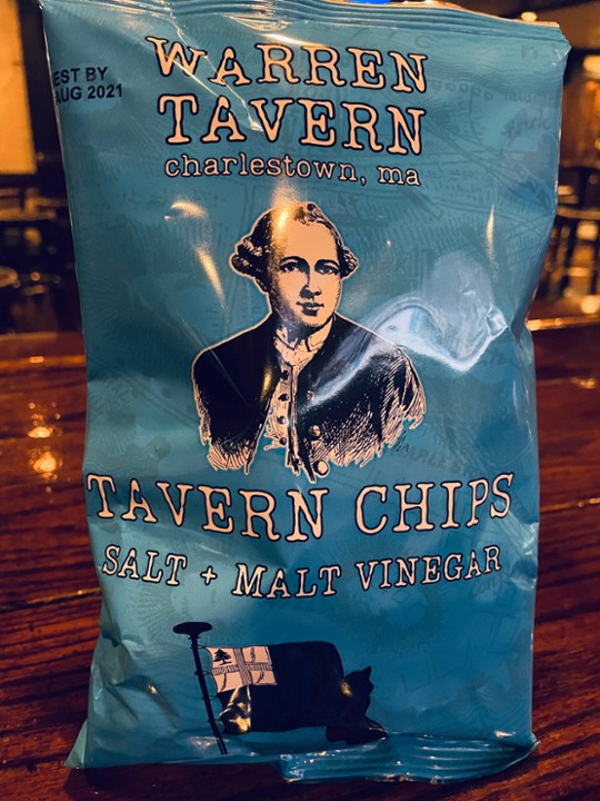 Warren Tavern Chips - Salt + Malt Vinegar