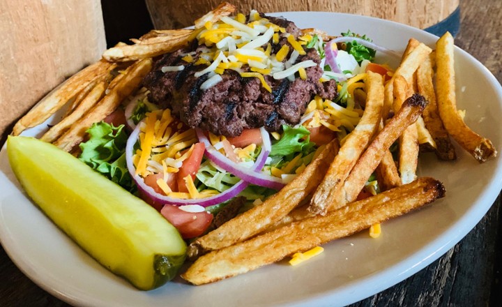 Burger & Fries Salad