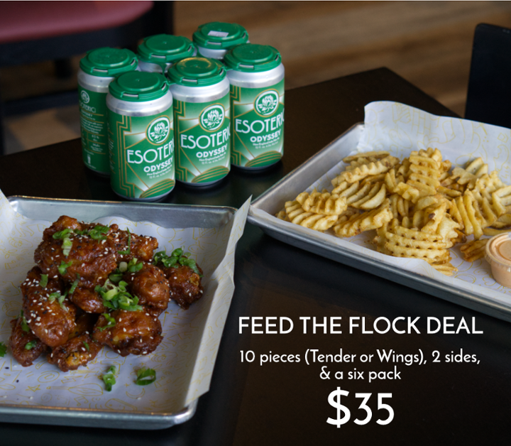 Feed The Flock 10 Pcs & a Crowler